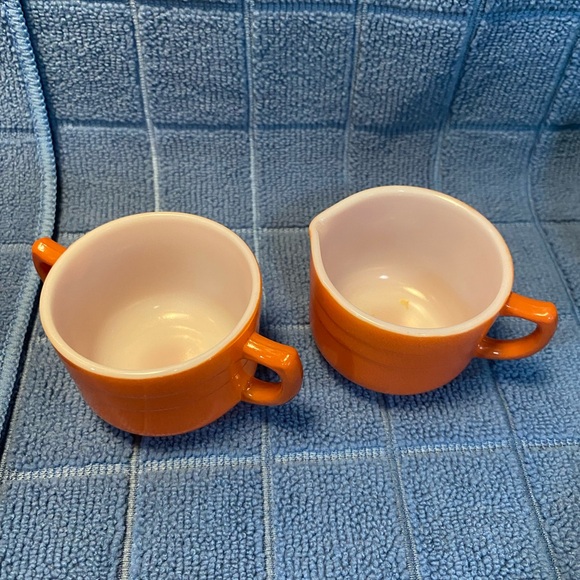 Little Hostess Childs tea set. Hazel Atlas. Replacement pieces of Moderntone. - Picture 7 of 8